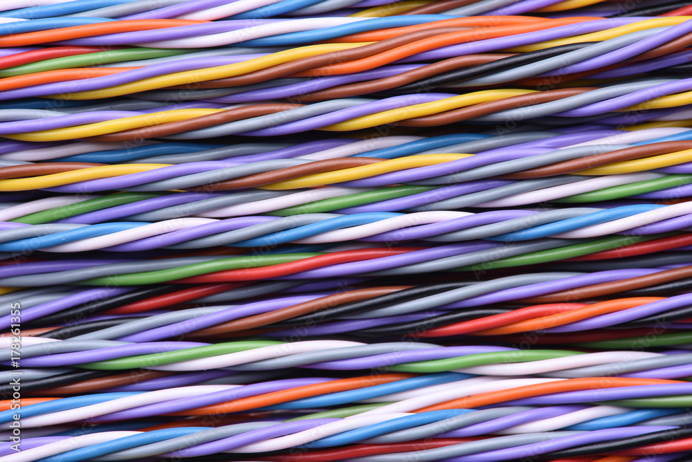 Cable and wire of telecommunication and network computer systems