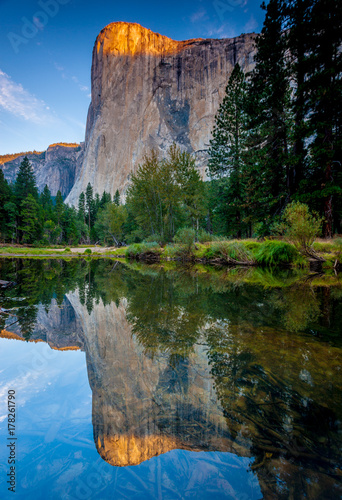 First light on El Cap