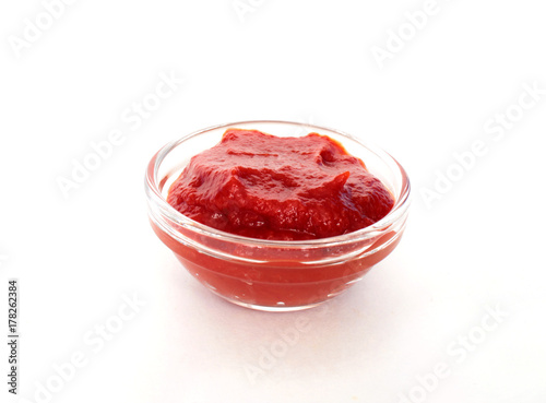Wallpaper Mural ketchup in a cup on a white background Torontodigital.ca