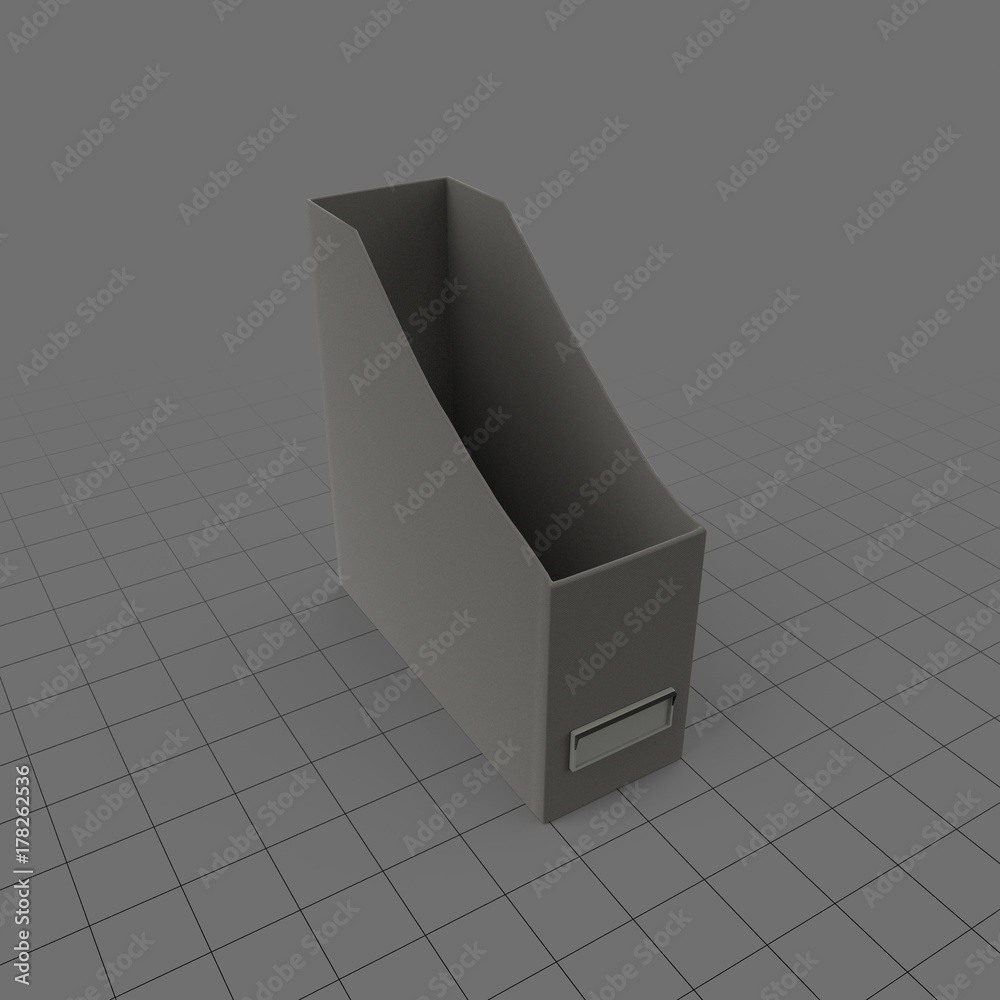Magazine holder Stock 3D asset Adobe Stock