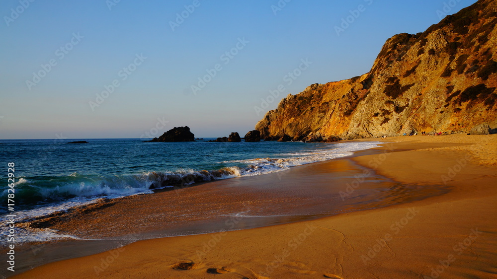 Ocean coast in Cabo da Roca Portugal Ocean coast in Cabo da Roca Portugal