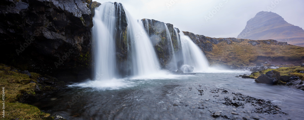 Kirkjufell waterfalls Kirkjufell waterfalls