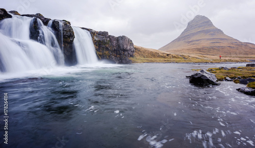 Kirkjufell panorama, Iceland photo