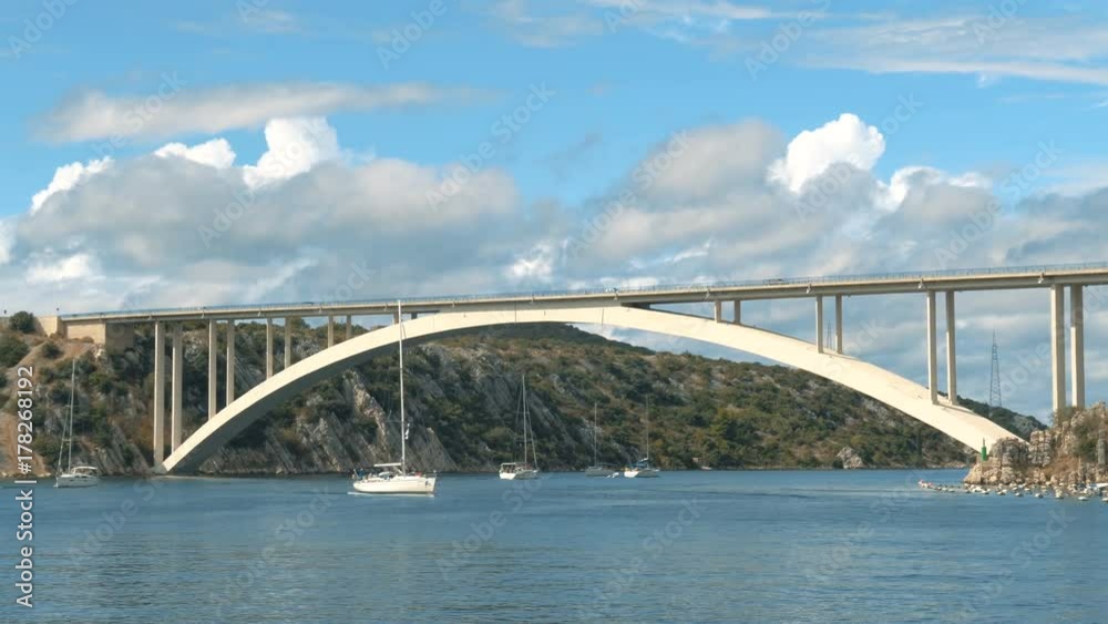 Sailing. Ship yachts with white sails in the Sea. Luxury boats. Boat competitor of sailing regatta. Sailing. Ship yachts with white sails in the Sea. Luxury boats. Boat competitor of sailing regatta.