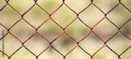 Iron fence closeup - web banner and page cover idea