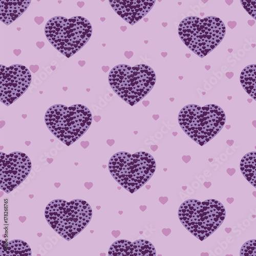 Valentine's day pattern.
