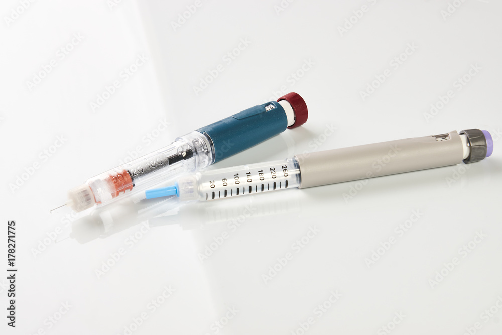 Two insulin pen for insulin injection Two insulin pen for insulin injection