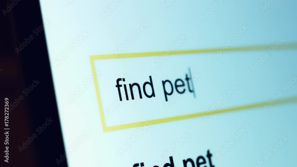 4k Close-up Search Tab, Typing Petrol Station Near 4k Close-up Search Tab, Typing Petrol Station Near