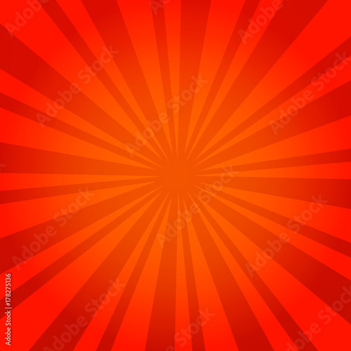 Sunburst Red Burst