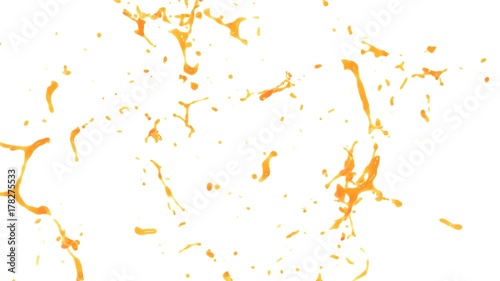 splash of orange juice