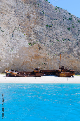 MV Panagiotis at Navagio (Shipwreck) Bay, Zakynthos