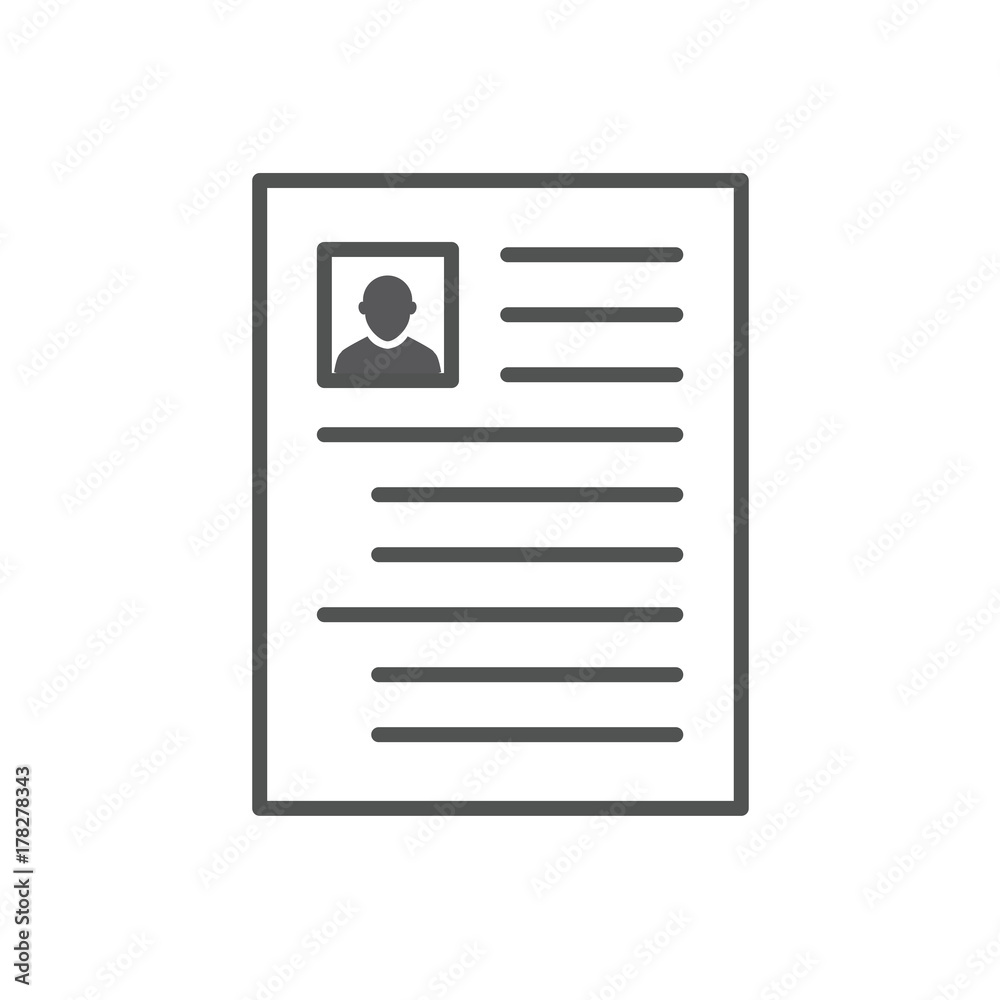 Target market icon w buyer file image Target market icon w buyer file image