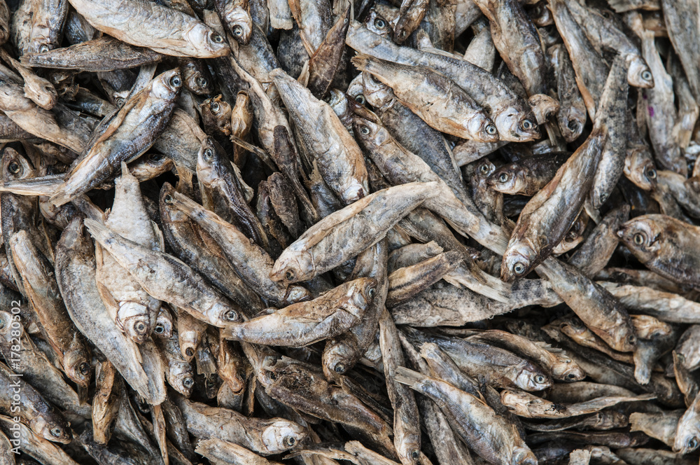 Dry fish for sale, Durbar Square, Kathmandu, Nepal. Dry fish for sale, Durbar Square, Kathmandu, Nepal.