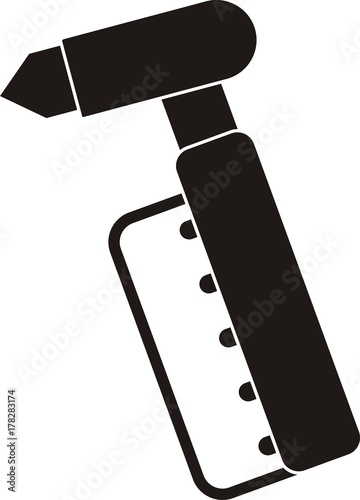 emergency hammer for break glass windows