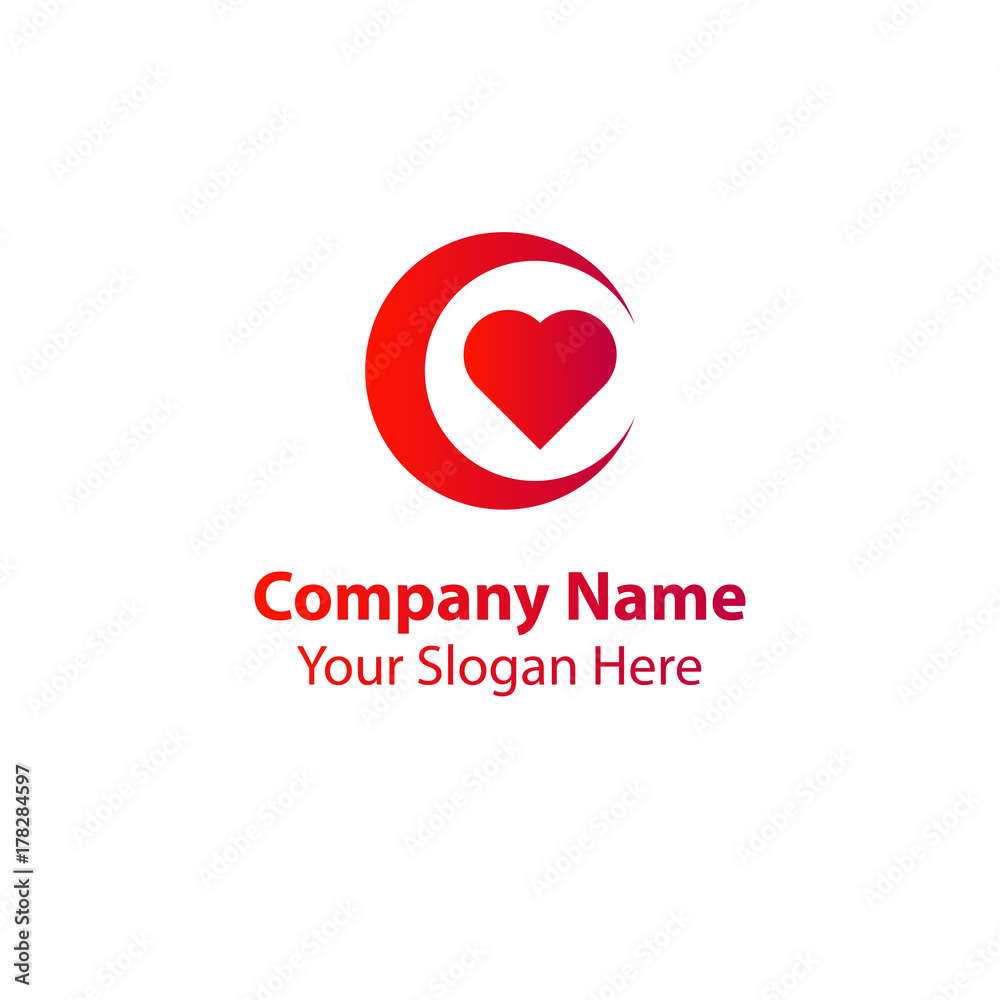 night love logo design