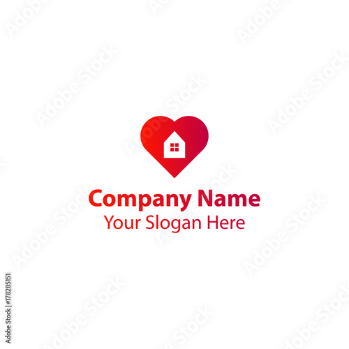 love home logo design