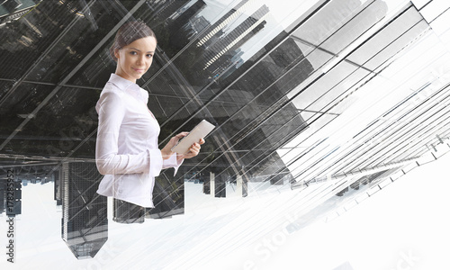 Wallpaper Mural It is modern business style. Mixed media Torontodigital.ca