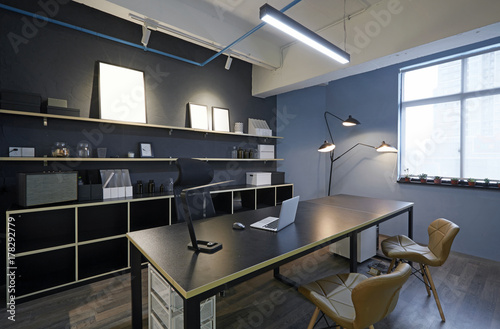 Fashion and modern office interiors