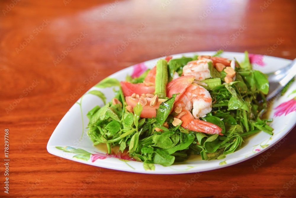 Traditional Thai-Style Stir-Fried Pak Wan