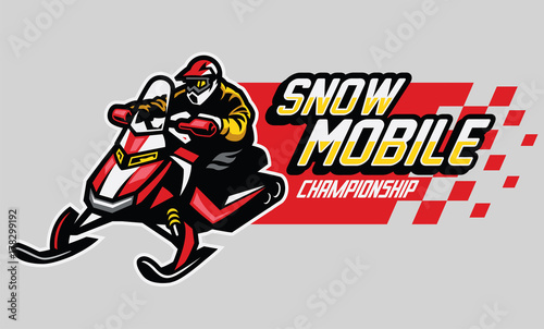 snow mobile championship design