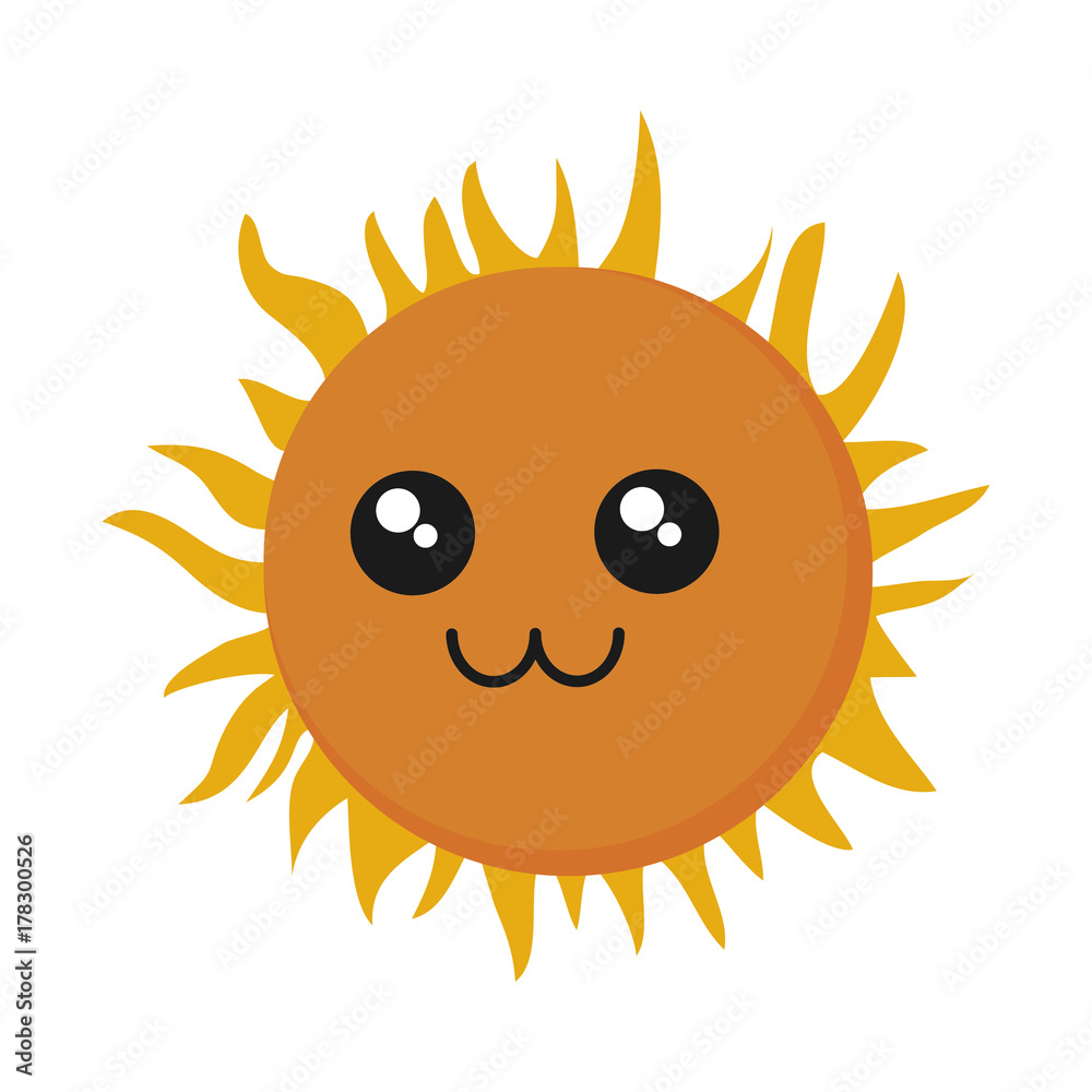 kawaii sun design kawaii sun design