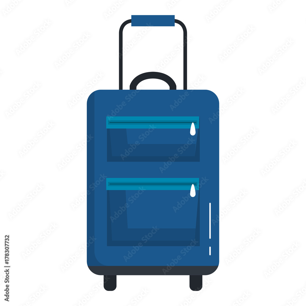suitcase travel isolated icon suitcase travel isolated icon