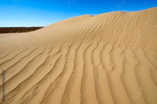 The desert part of the Ustyurt plateau. Desert and plateau Ustyurt or Ustyurt plateau is located in the west of Central Asia  particulor in Kazakhstan  Turkmenistan and Uzbekistan.