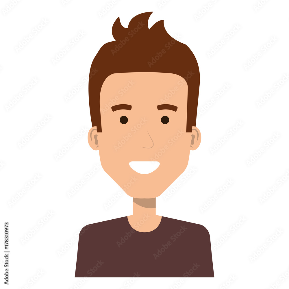 young man avatar character