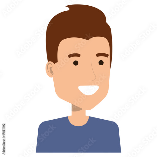 young man avatar character