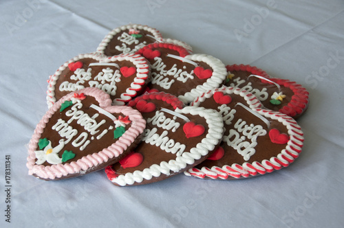 austrian gingerbread hearts