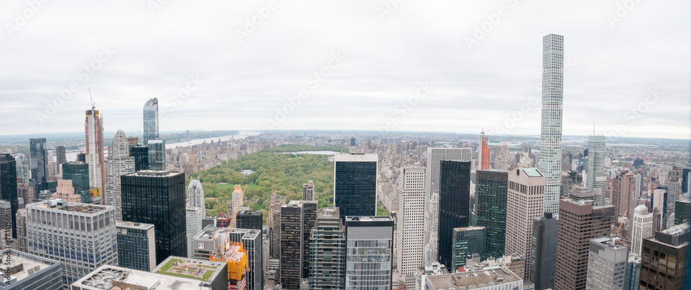 Fototapeta premium central park new york skyline panorama
