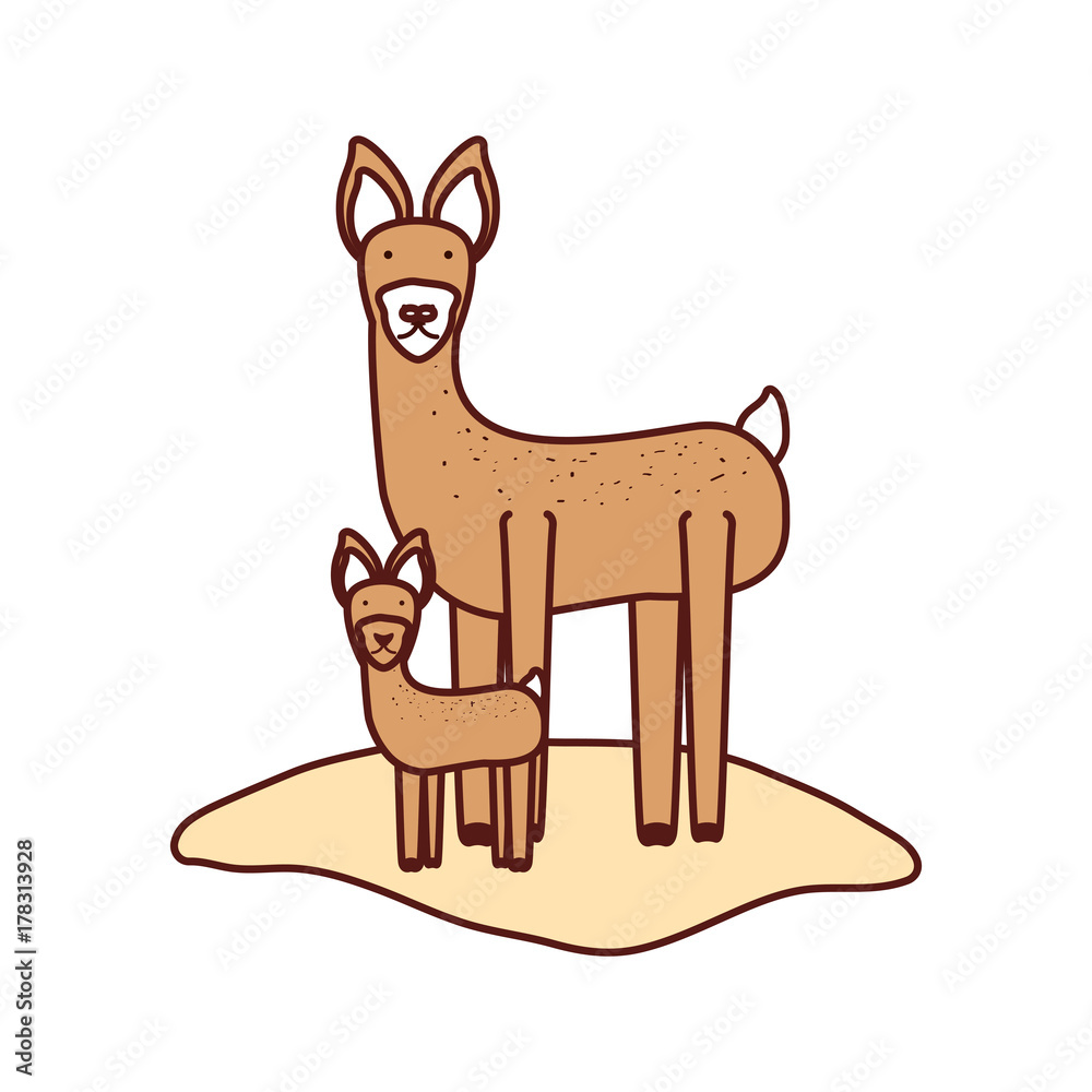 cartoon deer icon