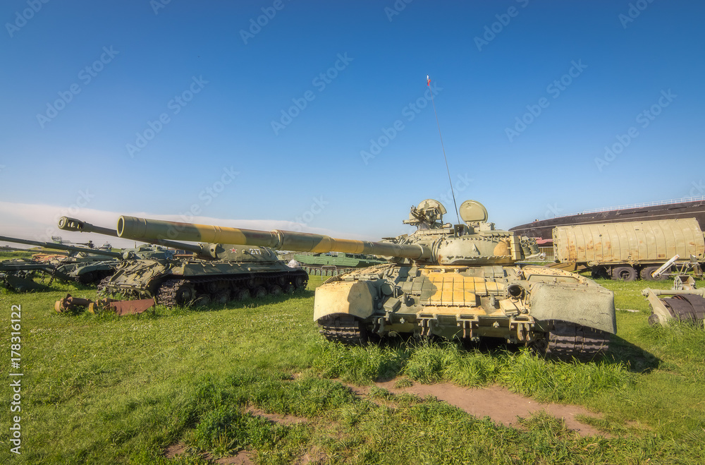 Fototapeta premium Old Soviet Tank