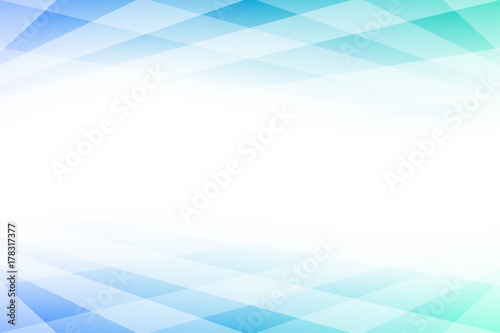 Blue and Green Abstract Background with Copy Space