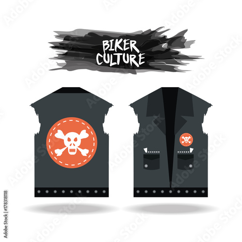 biker culture design