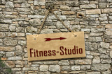 Schild 235 - Fitness-Studio