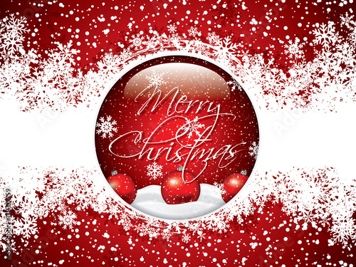 Red Christmas background