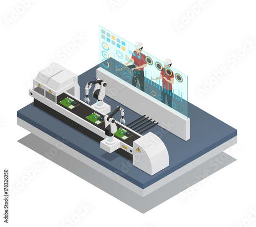 Augmented Reality Isometric Composition