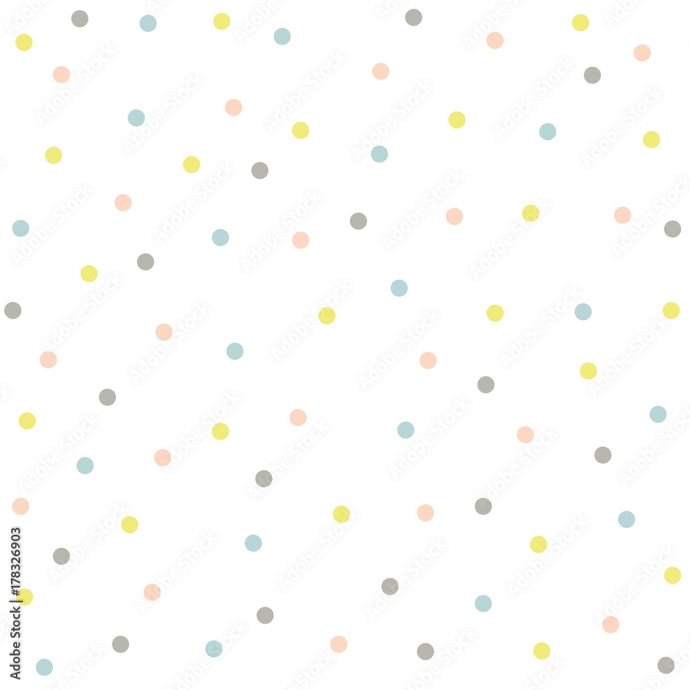 Bright seamless pattern with multicolor peas. For  your design, gift wrapping paper, textiles, baby announcement, scrapbook.