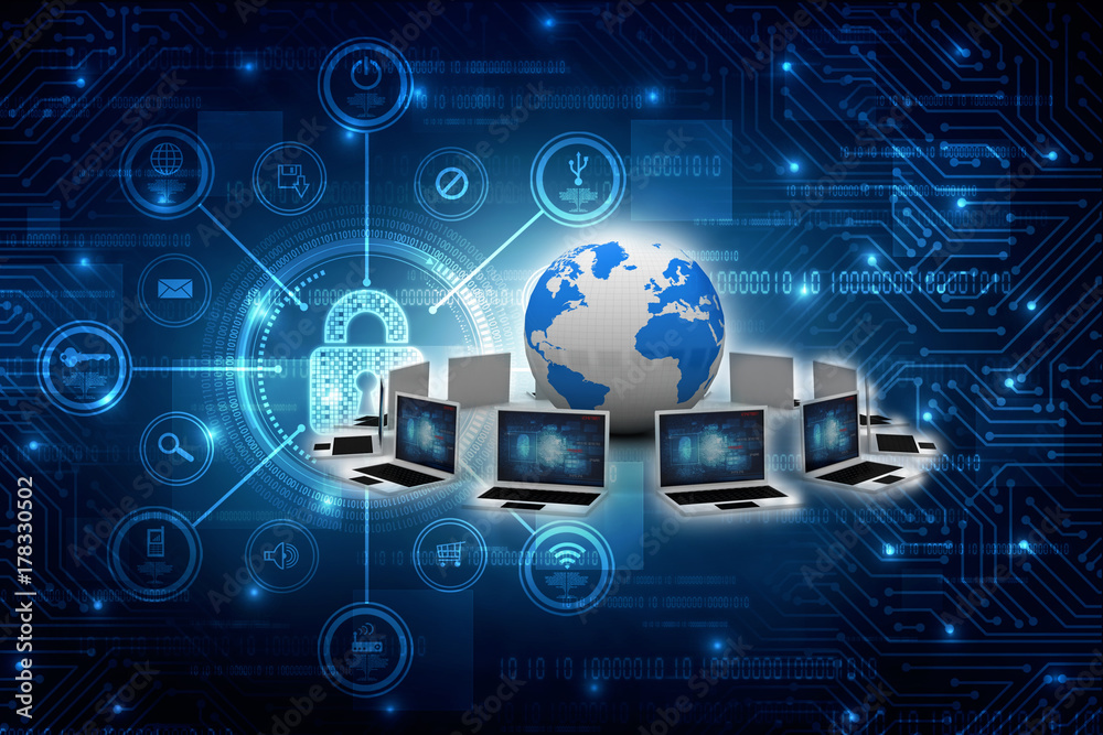 3d rendering Computer network
3d rendering Computer network