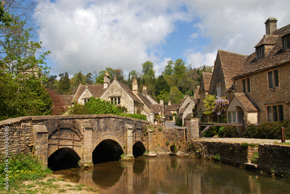 Bridge in Castle Combe, UK