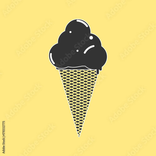 Ice cream cone icon