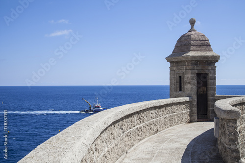 vue du parc de monaco