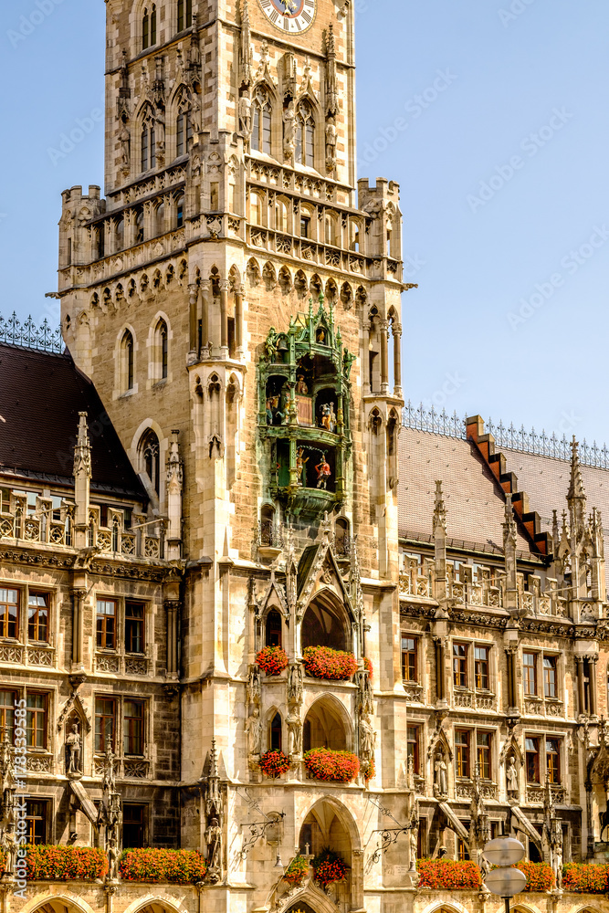 Obraz premium munich city hall