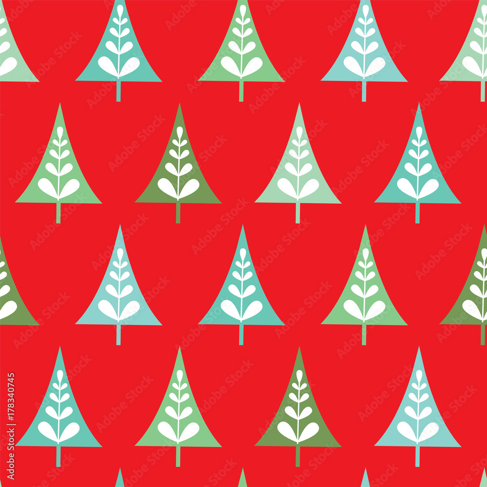 Christmas tree pattern