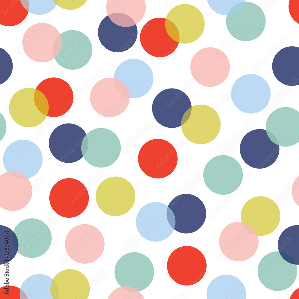Colorful dot pattern Colorful dot pattern