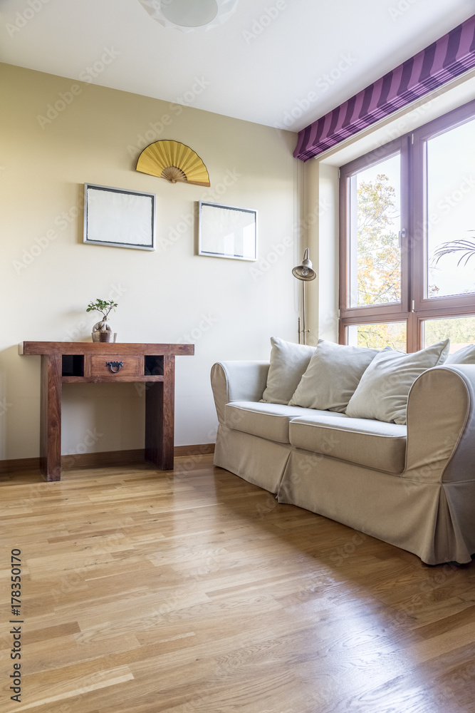 Fototapeta premium Wooden chest of drawers