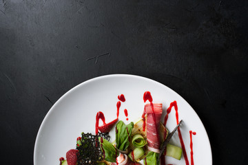 food photography creative restaurant meal recipe concept