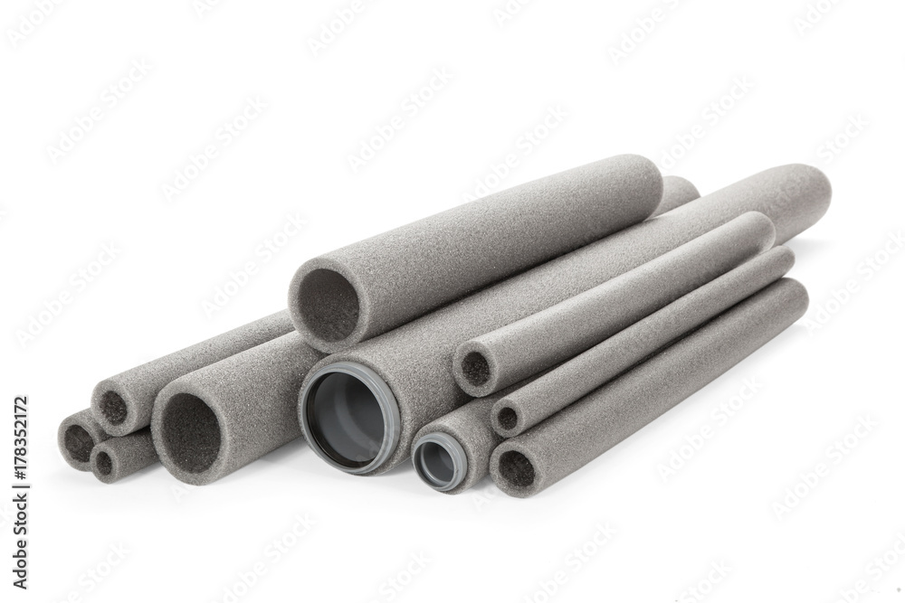 Several pipes with isolation Several pipes with isolation
