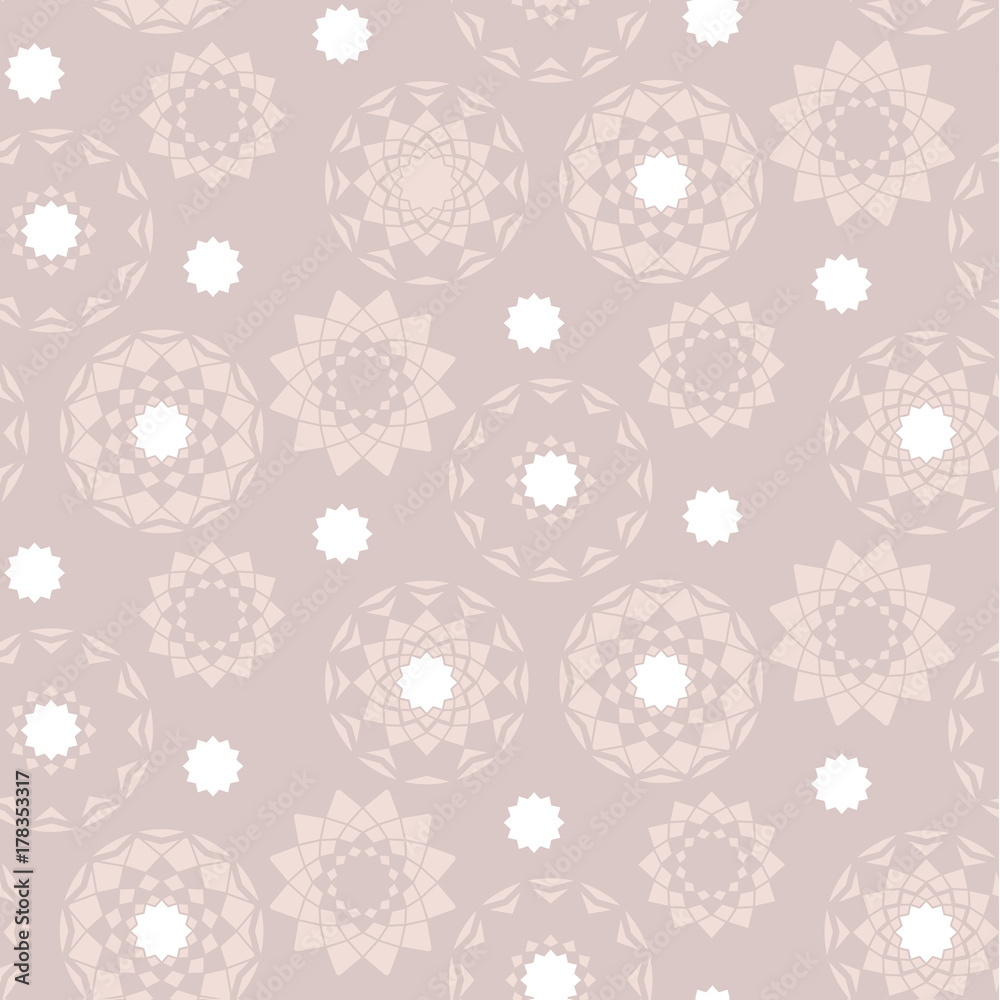 rose color snowflakes in geometryc style. happy new year and xmas seamless pattern with geometry abstract. vector illustration for flayer, brochure, header, card, wrapping paper rose color snowflakes in geometryc style. happy new year and xmas seamless pattern with geometry abstract. vector illustration for flayer, brochure, header, card, wrapping paper